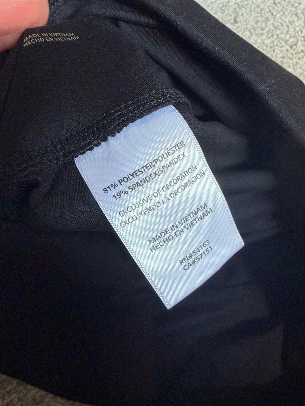 Black Buttery Soft DKNY shorts with pocket
